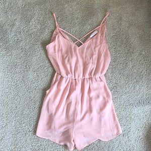 Pink romper